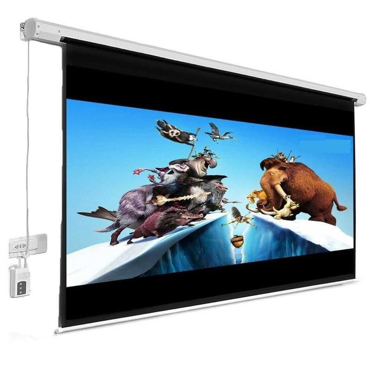 پرده برقی ویدئو پروژکتور 200*200