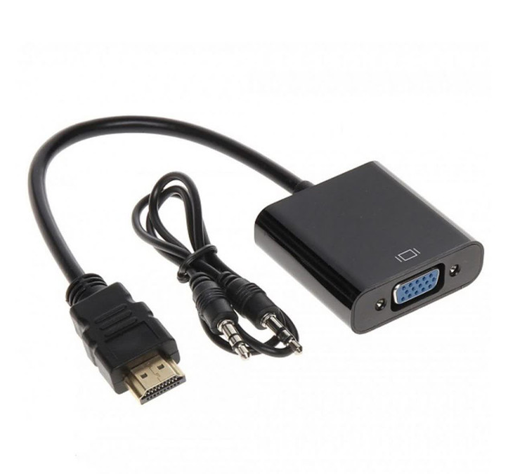 مبدل HDMI به VGA به همراه کابل صدا