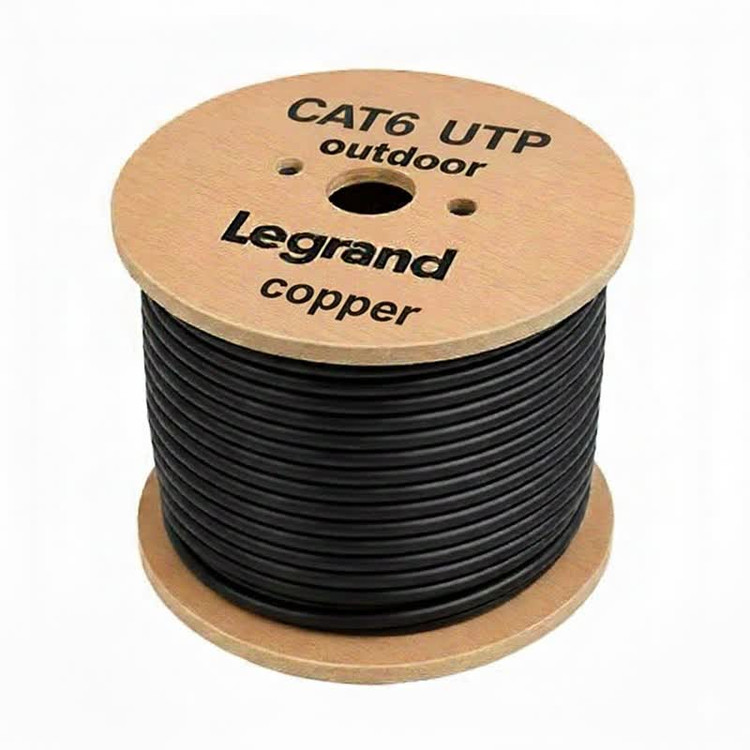 کابل شبکه cat6 لگراند UTP outdoor مس